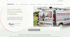 Desktop Screenshot of aberdeengasservices.co.uk