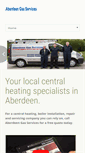 Mobile Screenshot of aberdeengasservices.co.uk